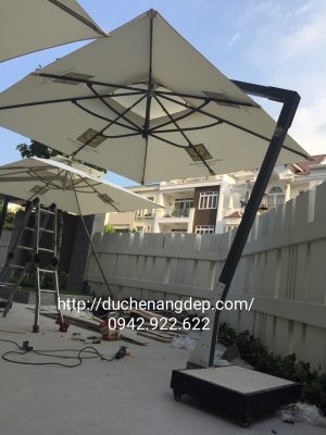 Dù Lệch Tâm Vuông Giá Bao Nhiêu