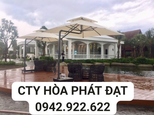 Dù che nắng mưa ngoài trời thương hiệu Hòa Phát Đạt